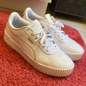 White Puma Sneakers